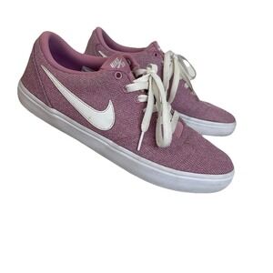 Womens Nike SB Check Solar Elemental Pink Skateboarding Shoes Sneakers Size 10